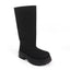 TORRIA-2 ROUND TOE ALASKA ANKLE BOOTS W/ LUG SOLE BLACK