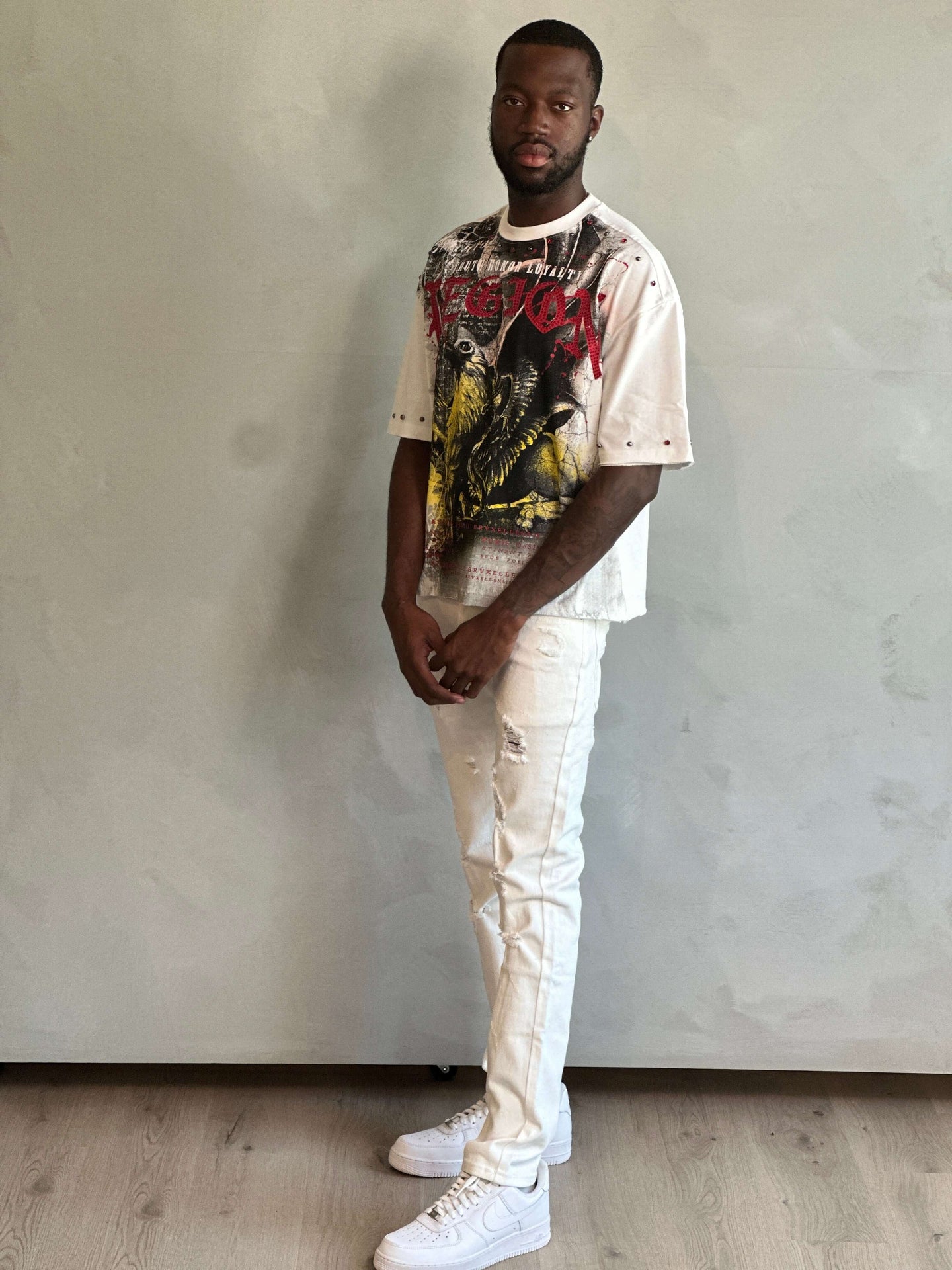 TRUTH HONOR LOYALTY CROP TSHIRT