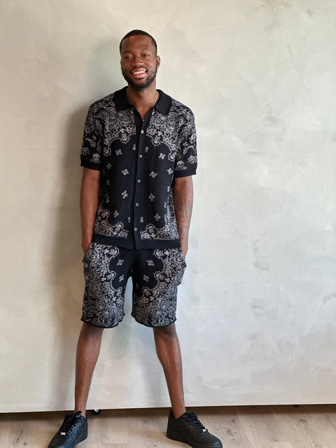 BANDANA LOVE SHORT SET