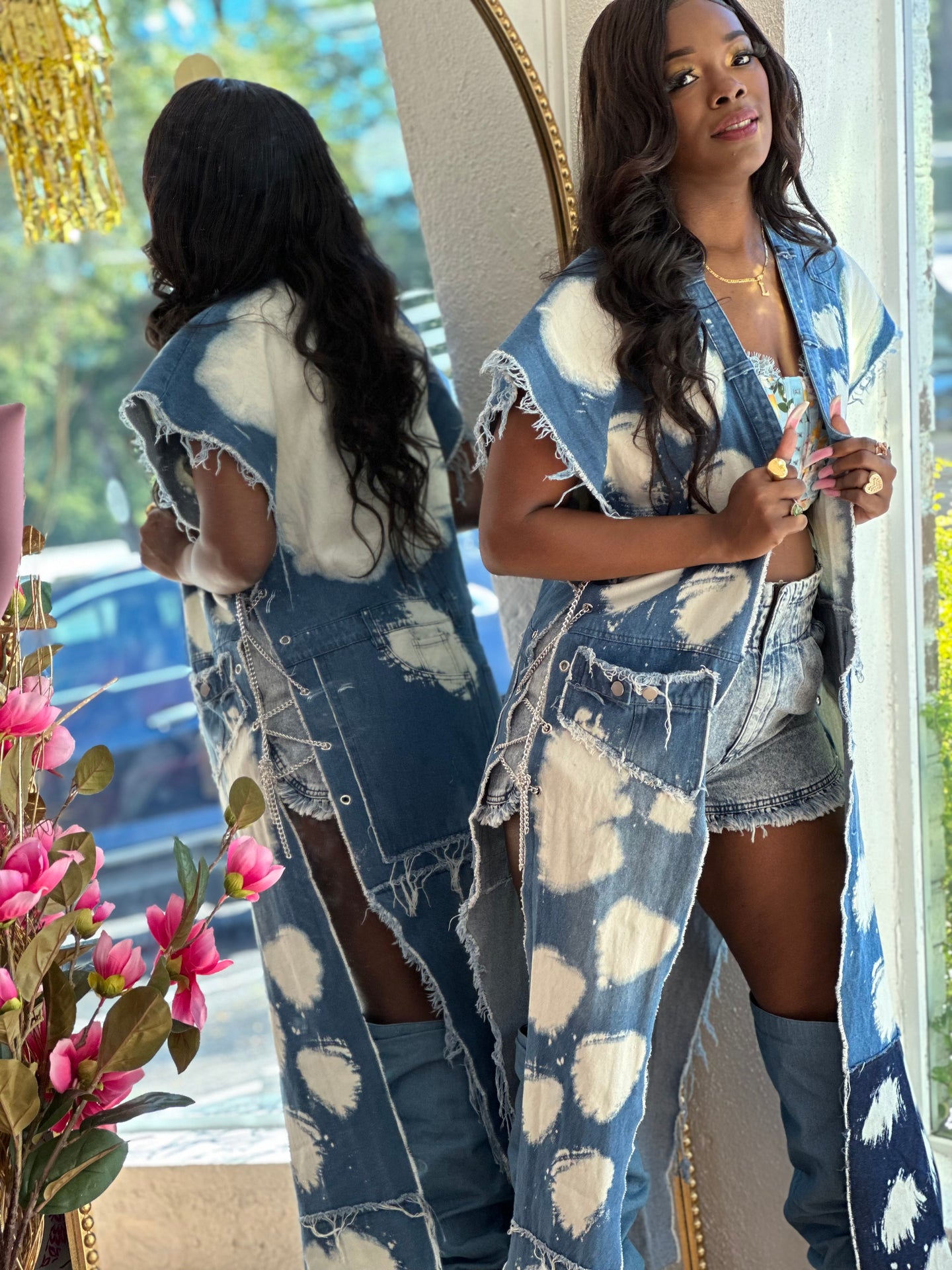 ROCKERS CHAIN KIMONO