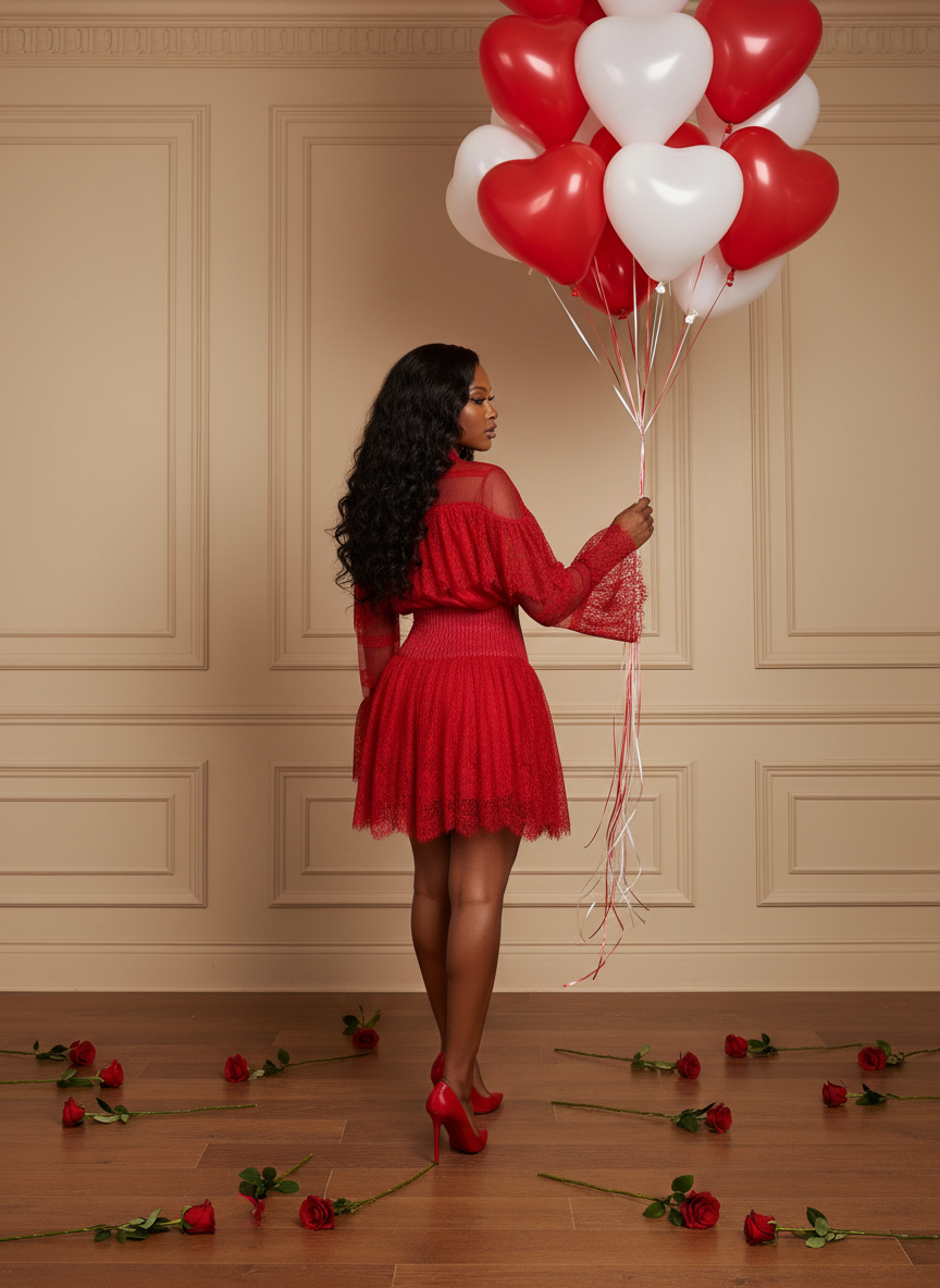 SCARLET ALLURE CORSET SET