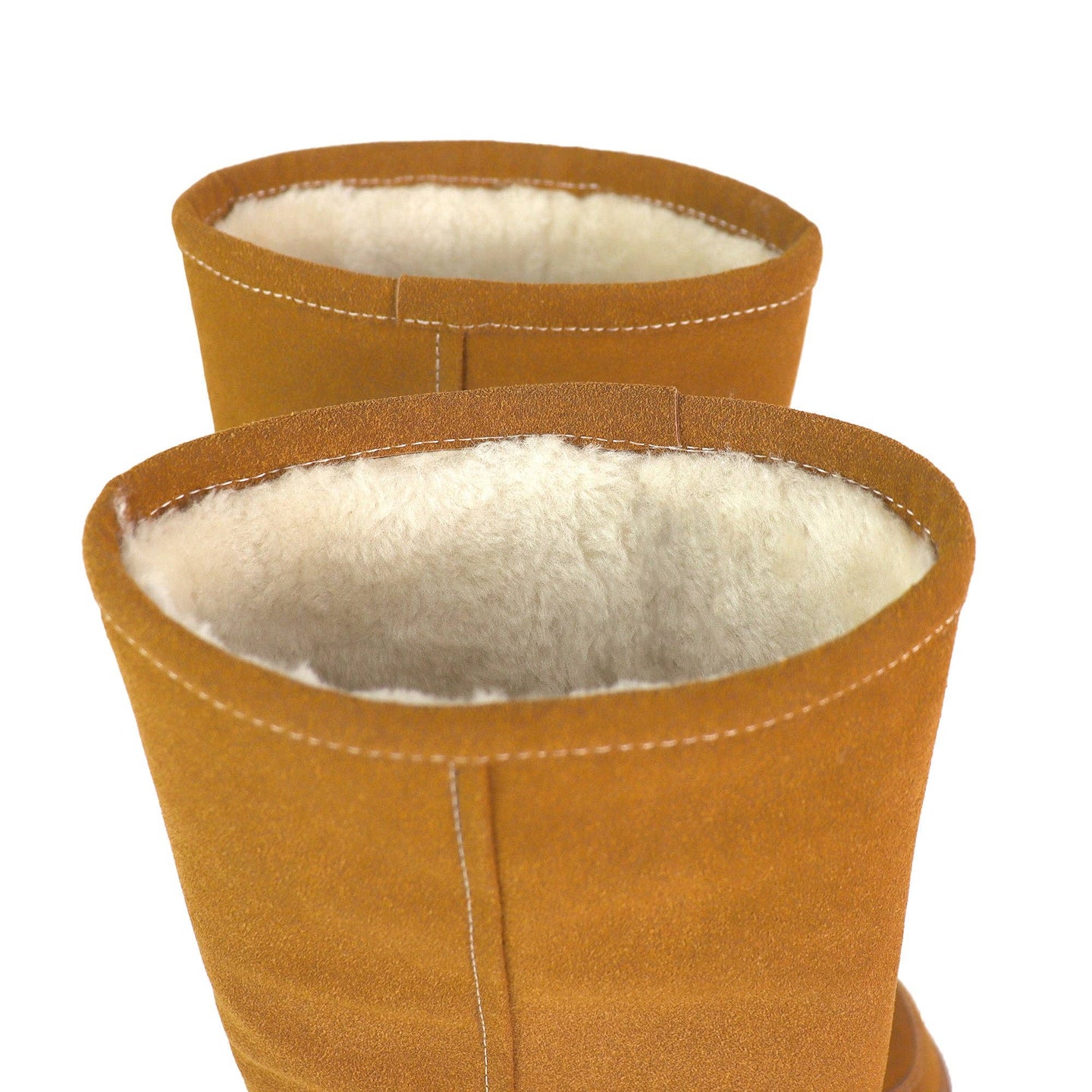 TORRIA-2 ROUND TOE ALASKA ANKLE BOOTS W/ LUG SOLE CAMEL