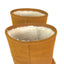 TORRIA-2 ROUND TOE ALASKA ANKLE BOOTS W/ LUG SOLE CAMEL