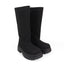TORRIA-2 ROUND TOE ALASKA ANKLE BOOTS W/ LUG SOLE BLACK