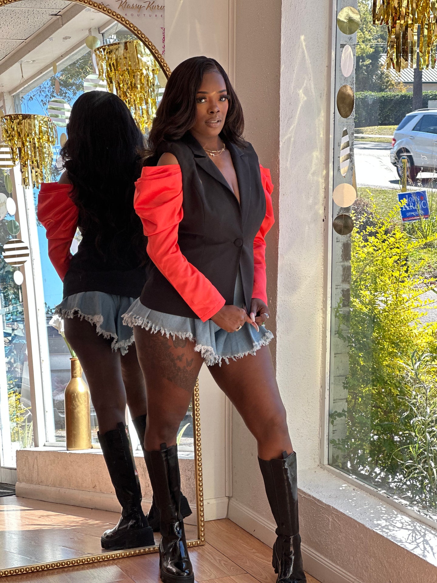 The Simple Tingz Blazer - klassykurvezkouture