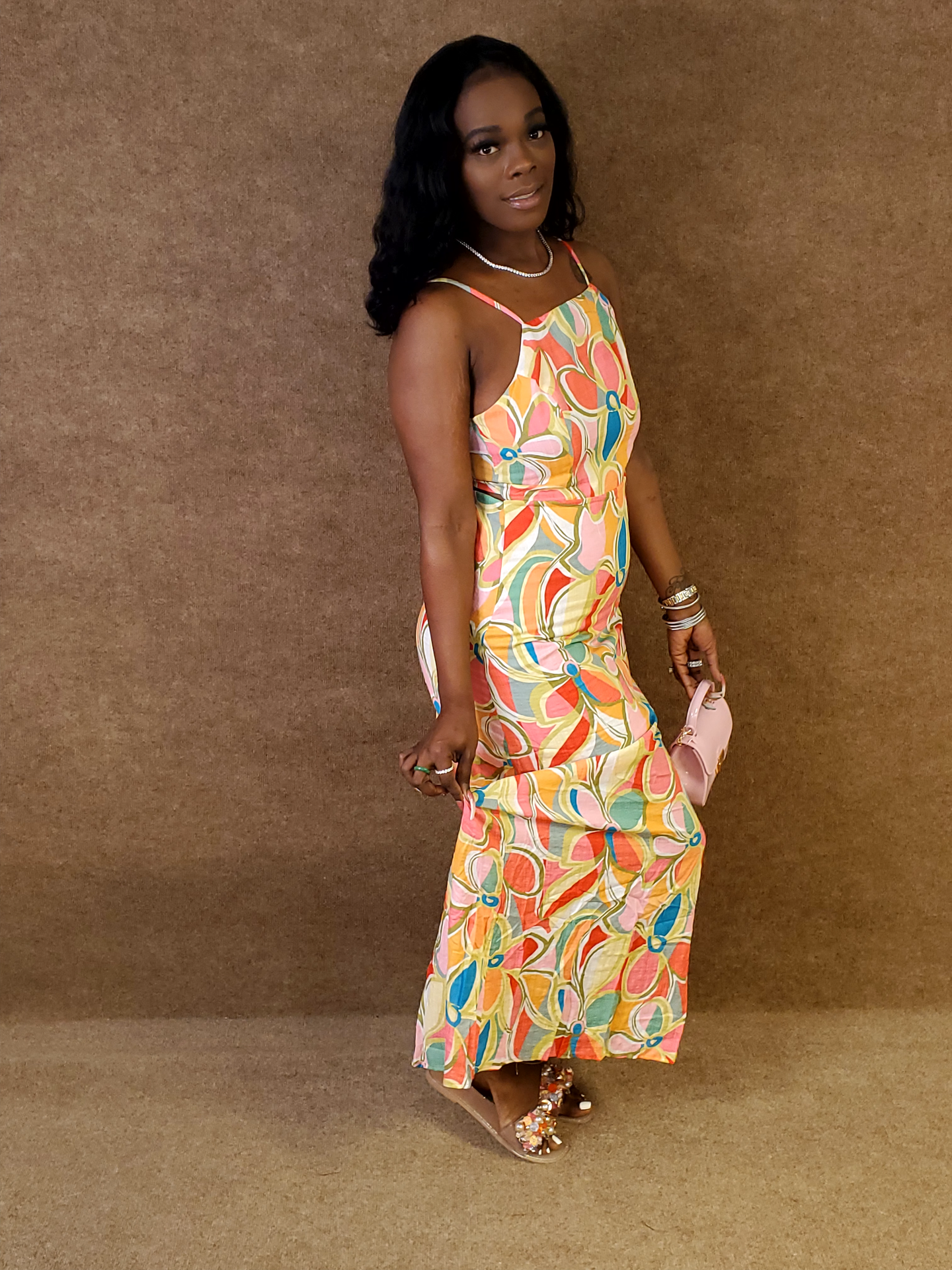 BUTTERCUP RUFFLE MAXI - klassykurvezkouture