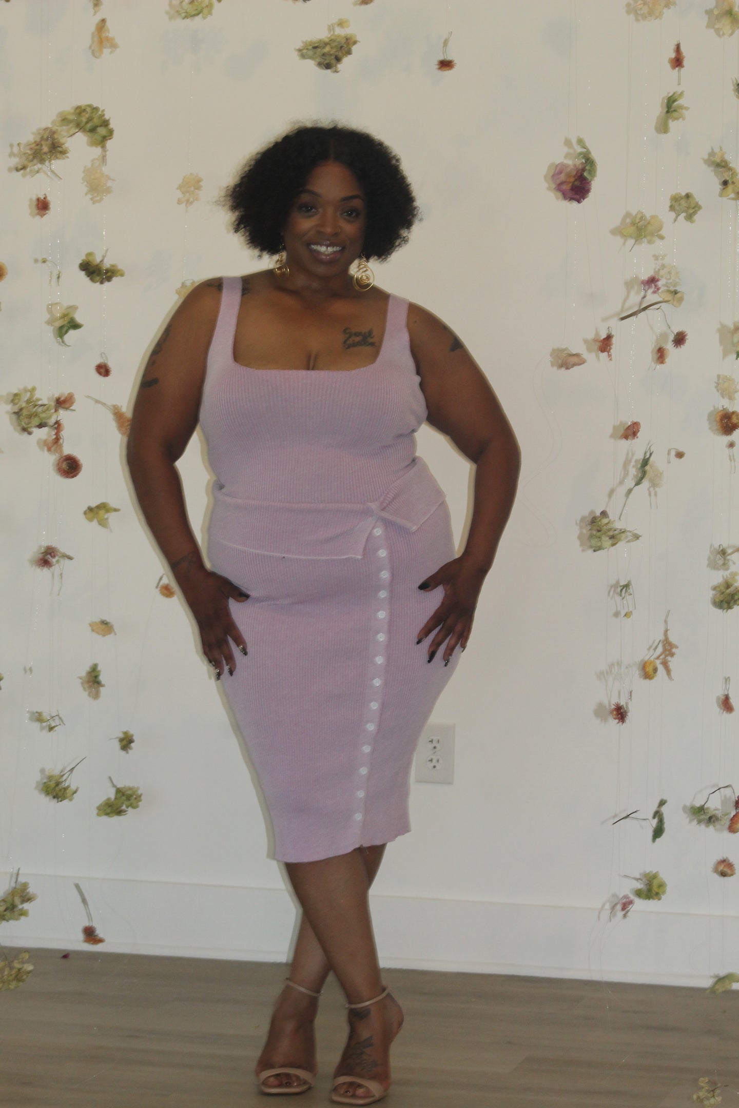 DOWNTOWN GYAL PLUS SKIRT WET