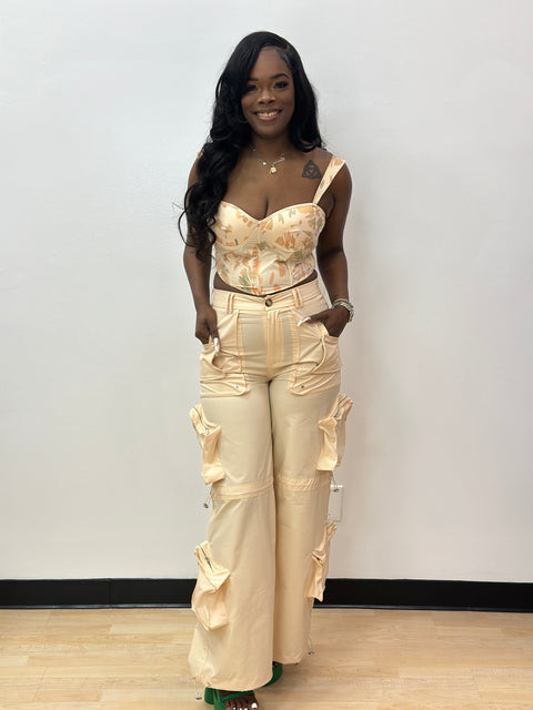 PEACHES AND KREAME PANTS SET