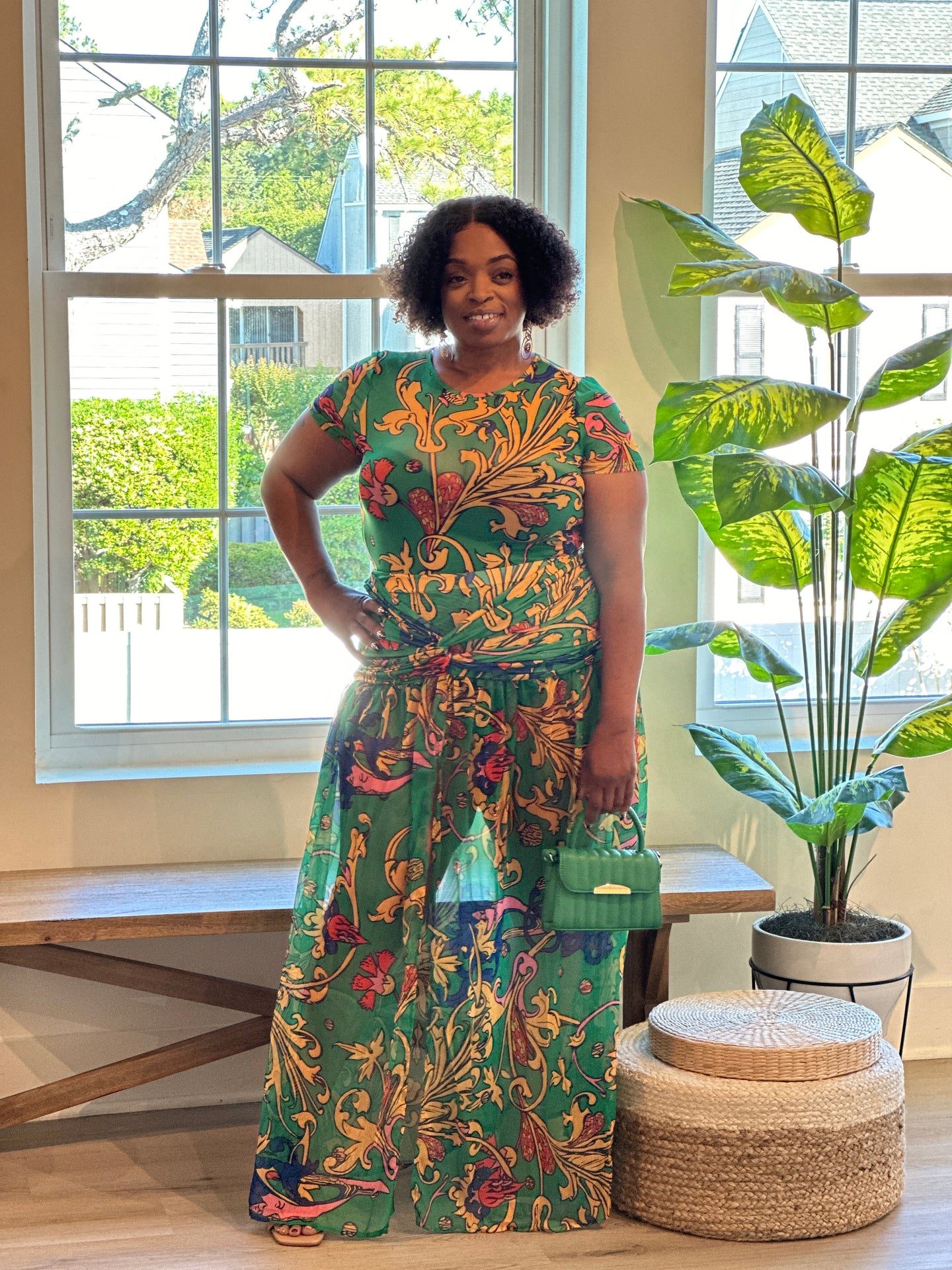 MAJESTY PLUS SKIRT SET