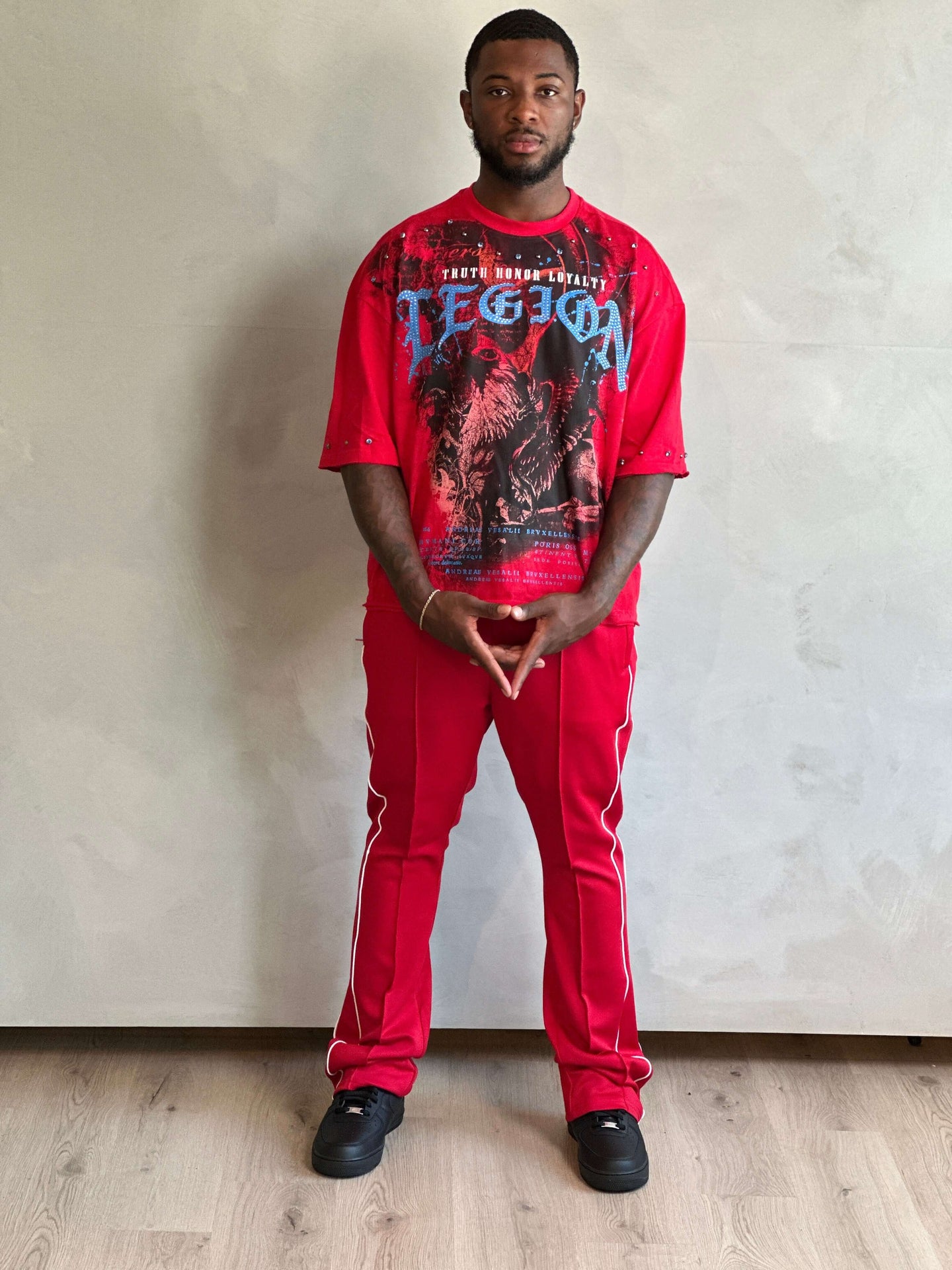 TRUTH HONOR LOYALTY CROP TSHIRT