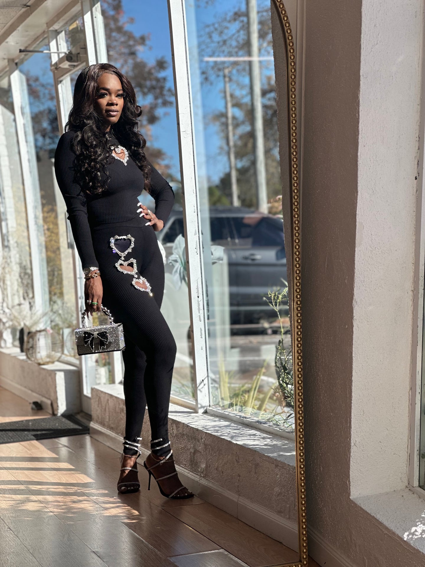 SPLENDID HEARTS PANTS SET