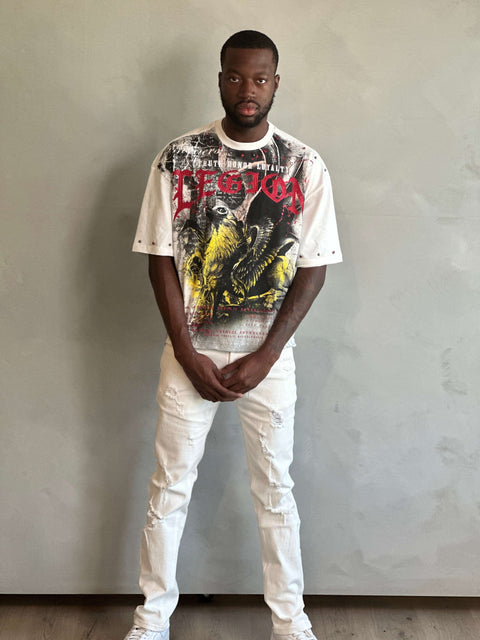 TRUTH HONOR LOYALTY CROP TSHIRT