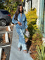 Allure Denim Jumpsuit - klassykurvezkouture