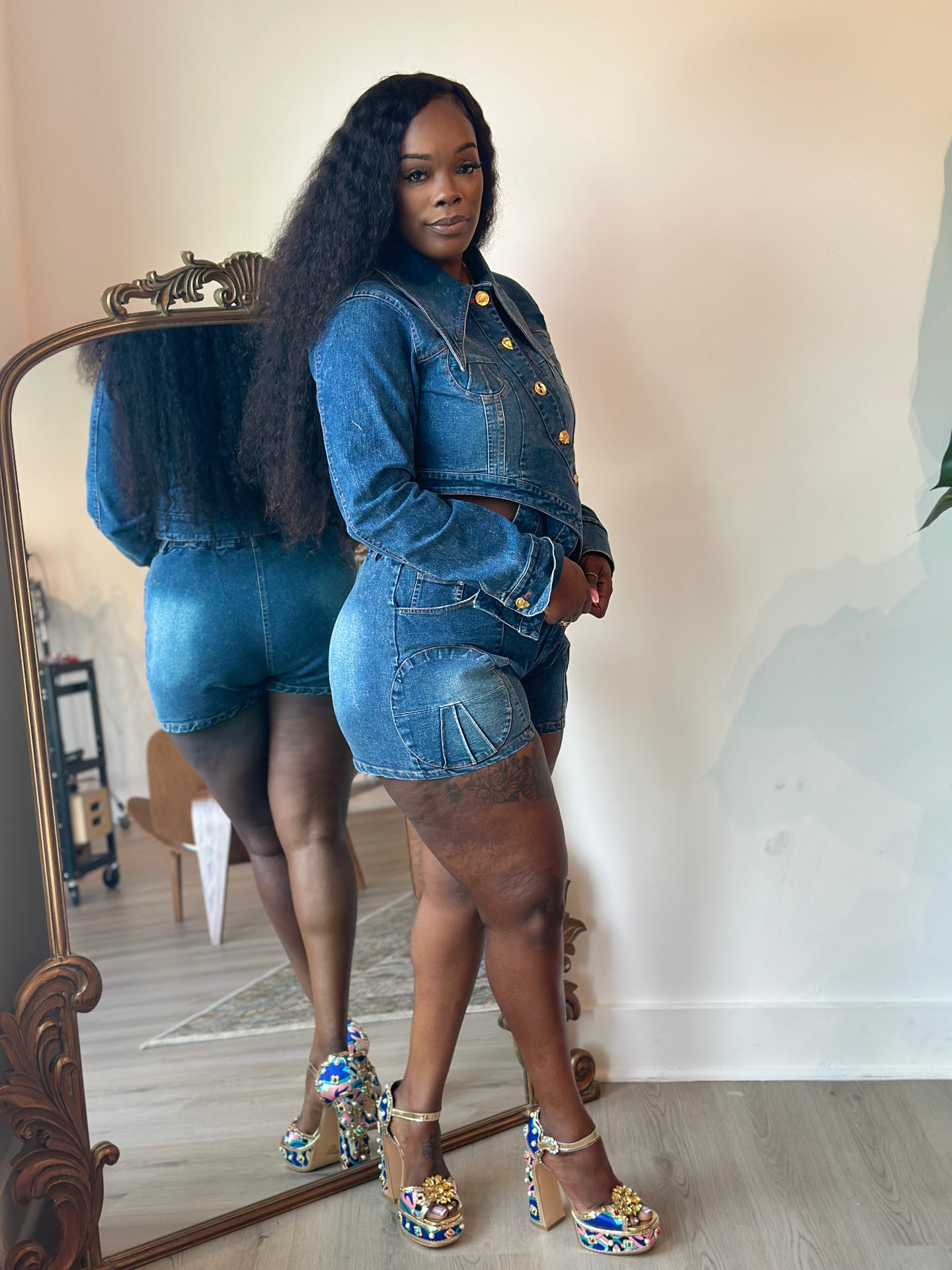 DENIM DIVA PLUS UTILITY SET