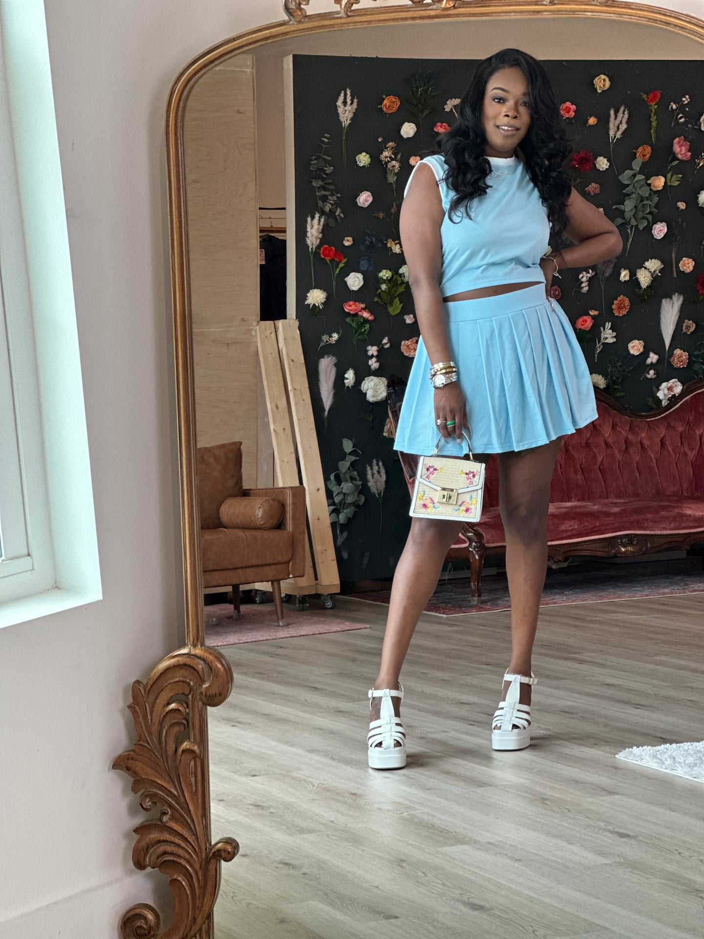 CAROLINA BLUE-O PICKLE BALL SET