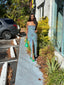 No Behavior Maxi Denim Dress - klassykurvezkouture
