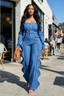 INDIGO WAVE JUMPSUIT