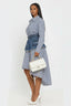 DENIM MATRIX BUTTON UP DRESS