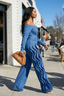 INDIGO WAVE JUMPSUIT