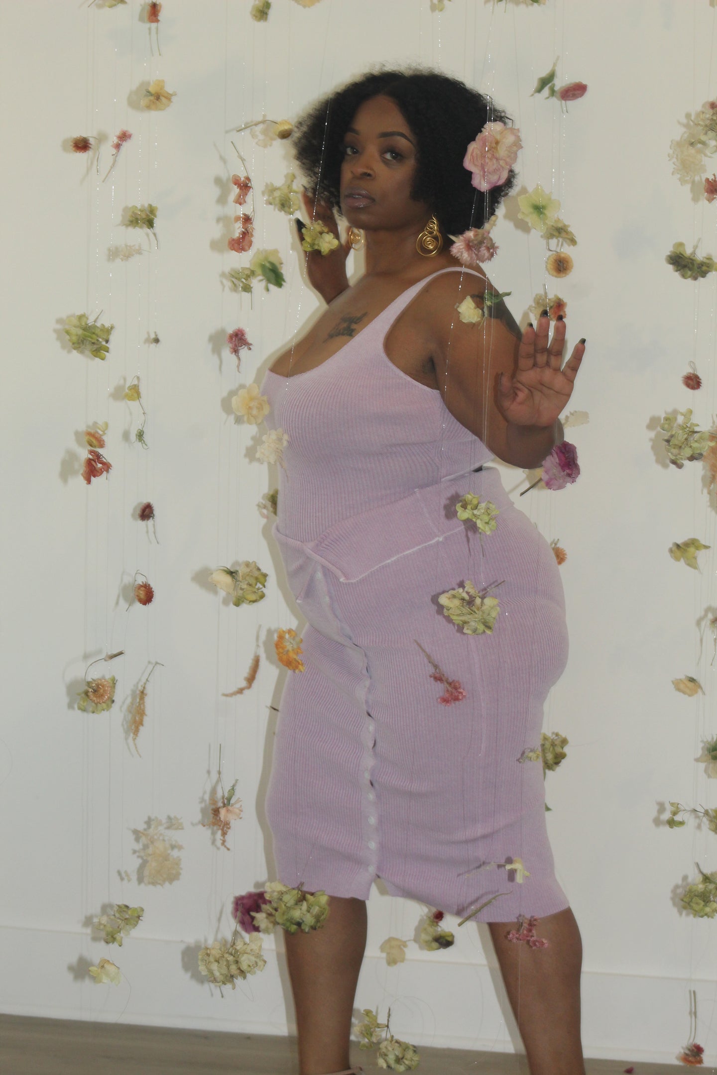 DOWNTOWN GYAL PLUS SKIRT WET