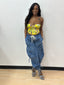 IN THE WILD BUSTIER TOP