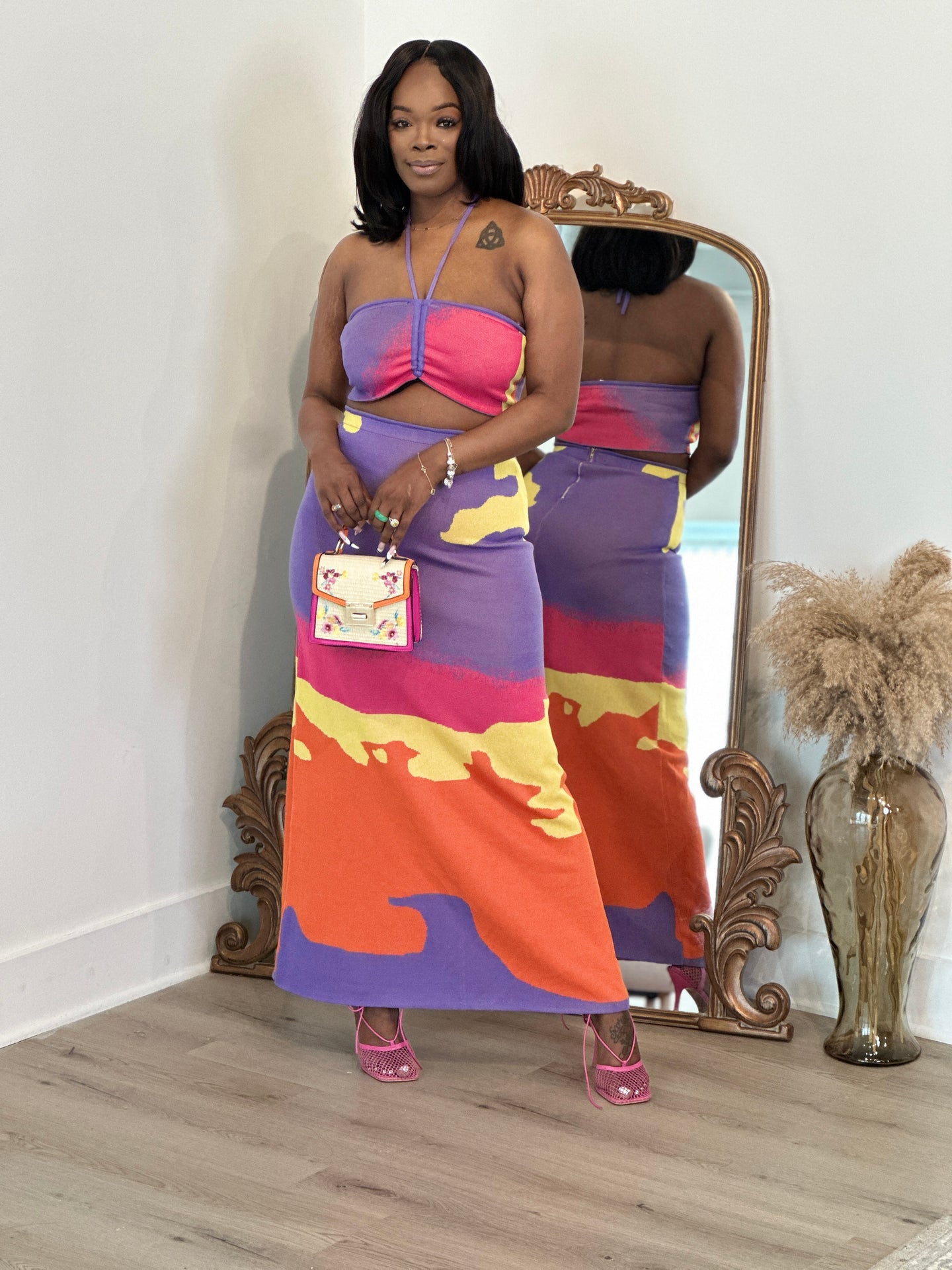 DUBAI NIGHTZ SKIRT SET