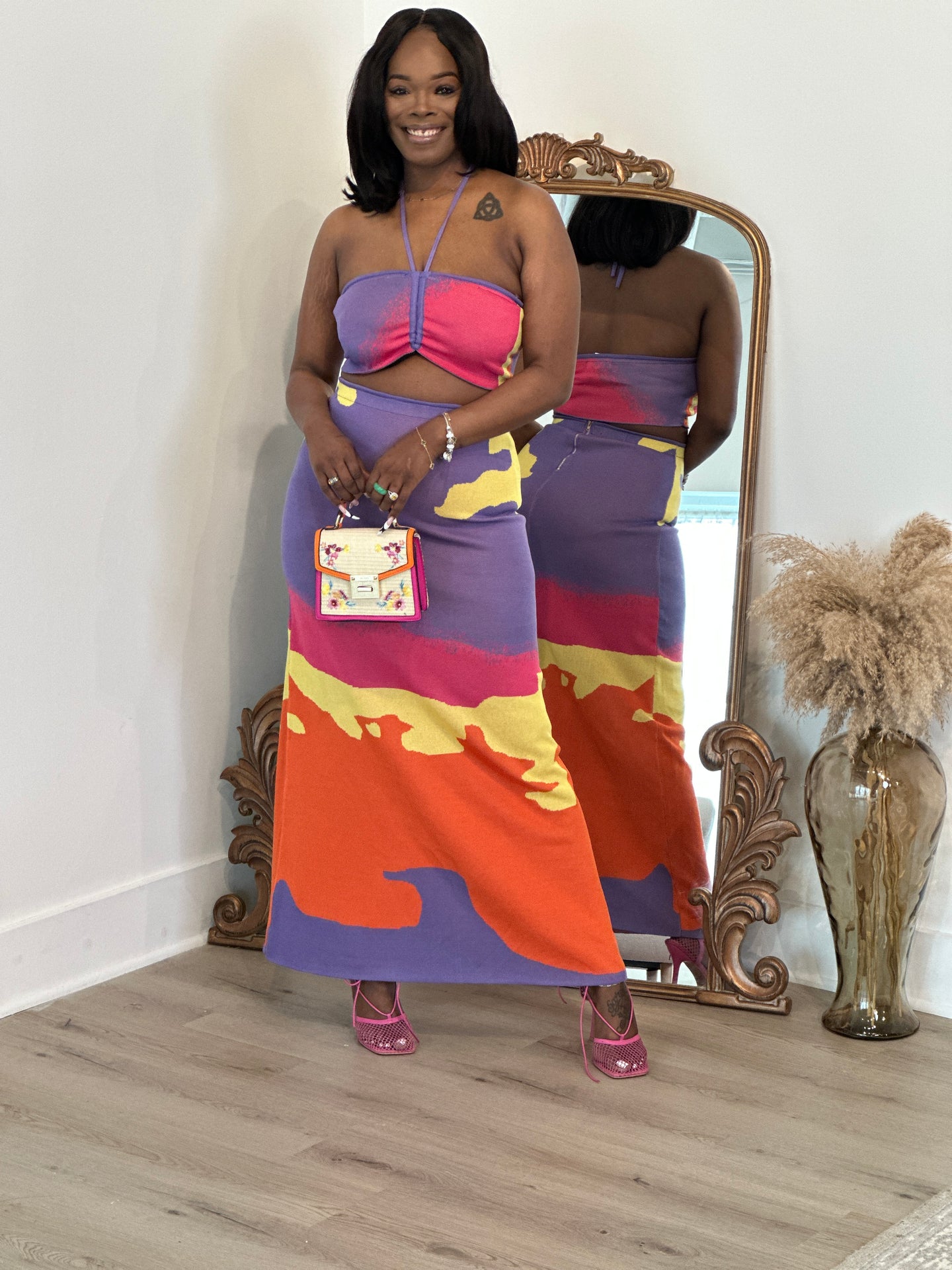 DUBAI NIGHTZ SKIRT SET