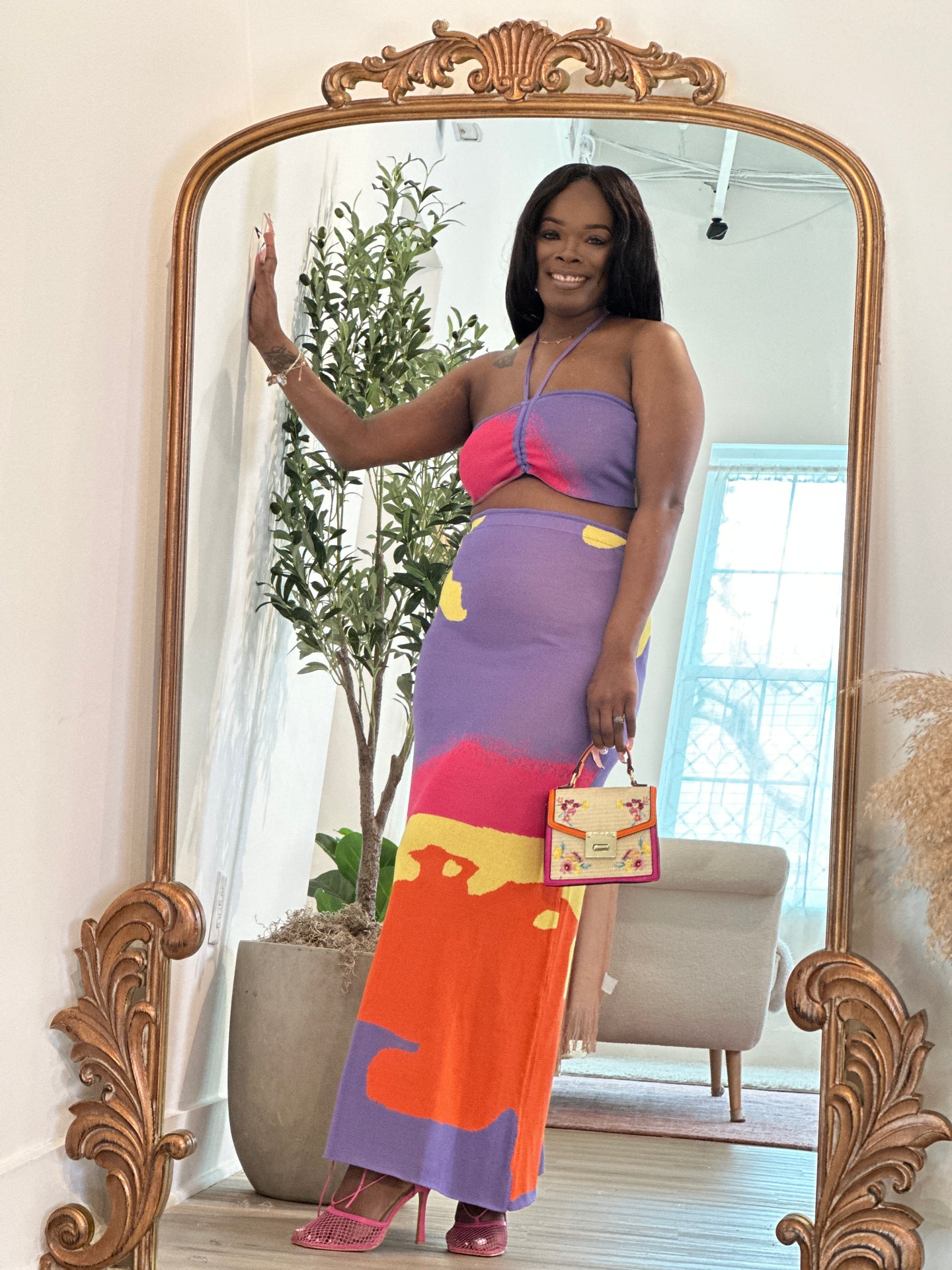 DUBAI NIGHTZ SKIRT SET