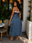 RUNAWAY TRENCH MAXI DRESS