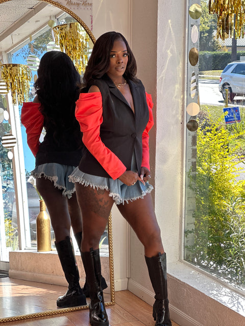 The Simple Tingz Blazer - klassykurvezkouture