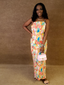 BUTTERCUP RUFFLE  MAXI - klassykurvezkouture